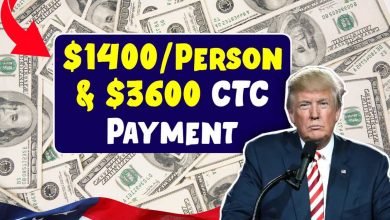 $1,400Person & $3,600 CTC Payment for Americans