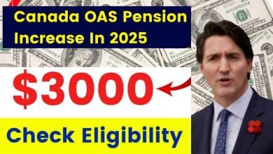 Canada ⁠$3000 OAS Pension Increase In 2025