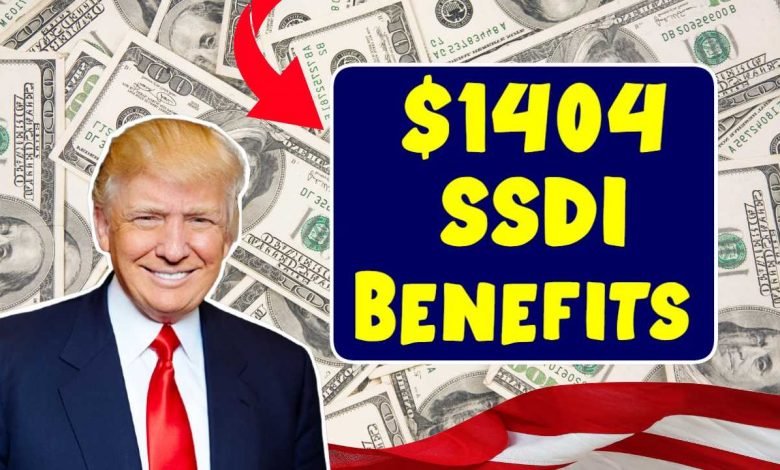 Updates on $1404 SSDI Benefits for December 2025